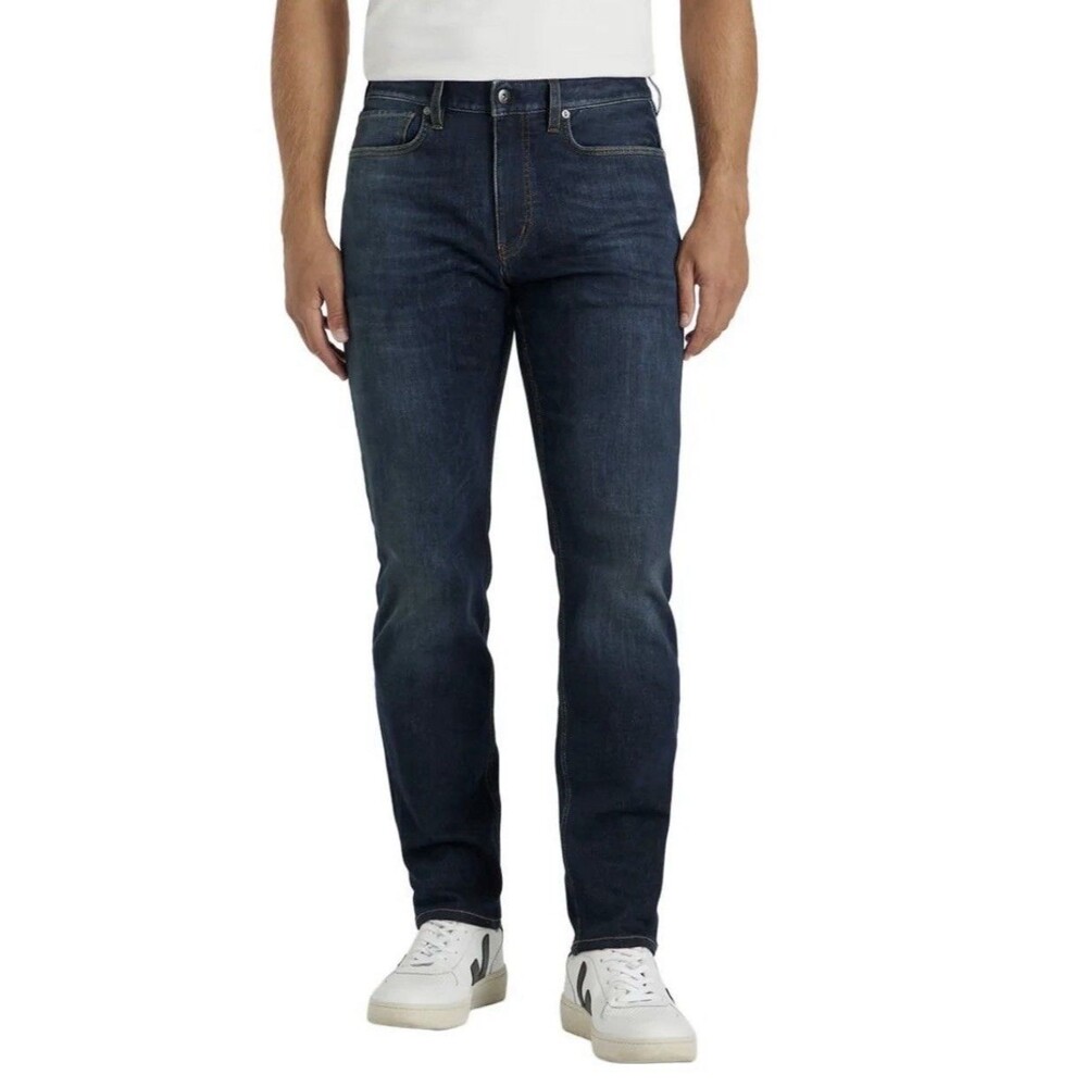 Spoke Men’s 35 Waist Build B, 10oz Blue Denim Jeans Traveling Pants Outdoors